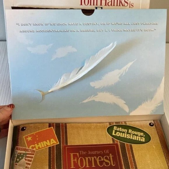 Forrest Gump (Blu-ray Disc, 2009, 2-Disc Set, Chocolate Box Gift Set With Book) - Picture 4 of 8